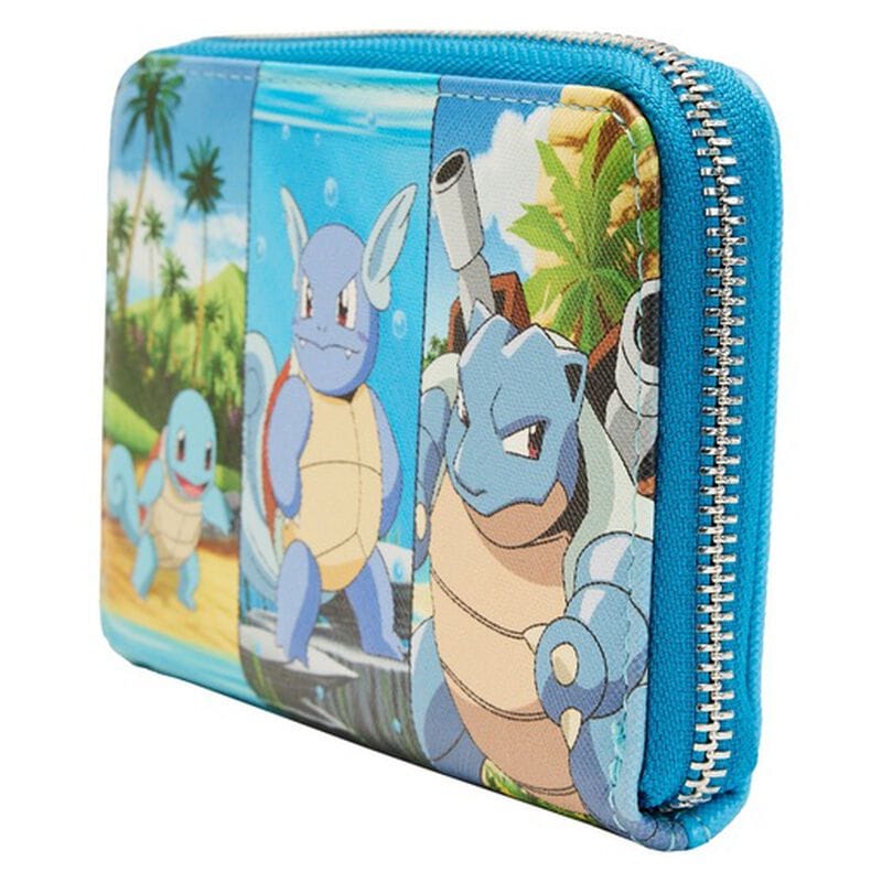 Кошелёк Pokémon Squirtle Evolution Zip Around Wallet