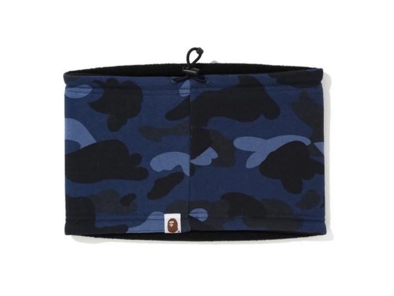 Шарф BAPE A Bathing Ape Color Camo Neck Warmer Navy