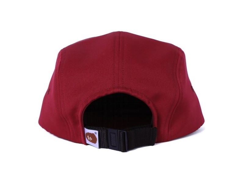 Бейсболка BAPE Ape Head Jet Cap Burgundy