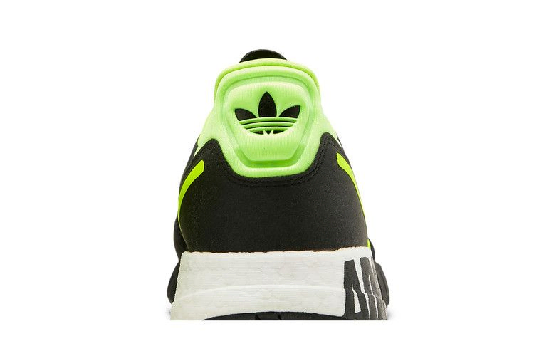 Кроссовки Adidas ZX 1K Boost 'Bold Logo Graphic - Black Solar Yellow'
