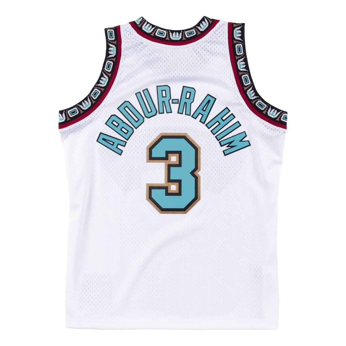 Баскетбольная джерси 1998-99 Vancouver Grizzlies Shareef Abdur-Rahim #3 Swingman Hardwood Classics White Jersey