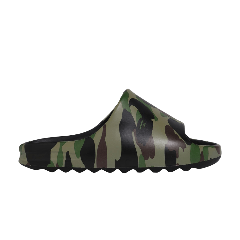 Сандалии BAPE 1st Camo Slide Sandal 'Green'
