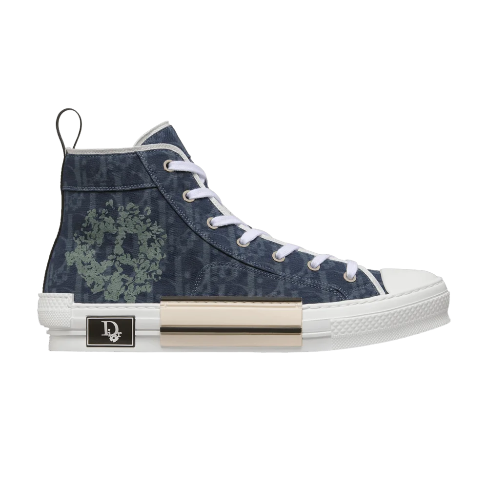 Кроссовки Denim Tears x Dior B23 High 'Dior Tears - Peace Sign'