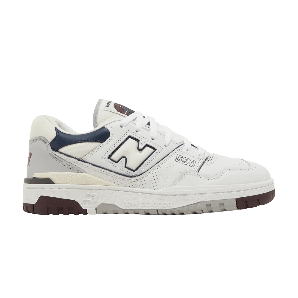 Кроссовки New Balance 550 'White Indigo Burgundy'