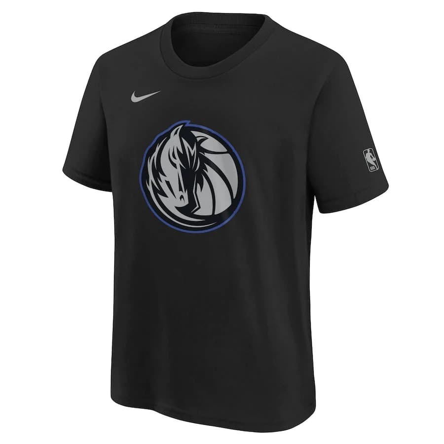 Баскетбольная футболка Nike Dallas Mavericks 2024 City Edition Essential Logo Youth NBA T-Shirt