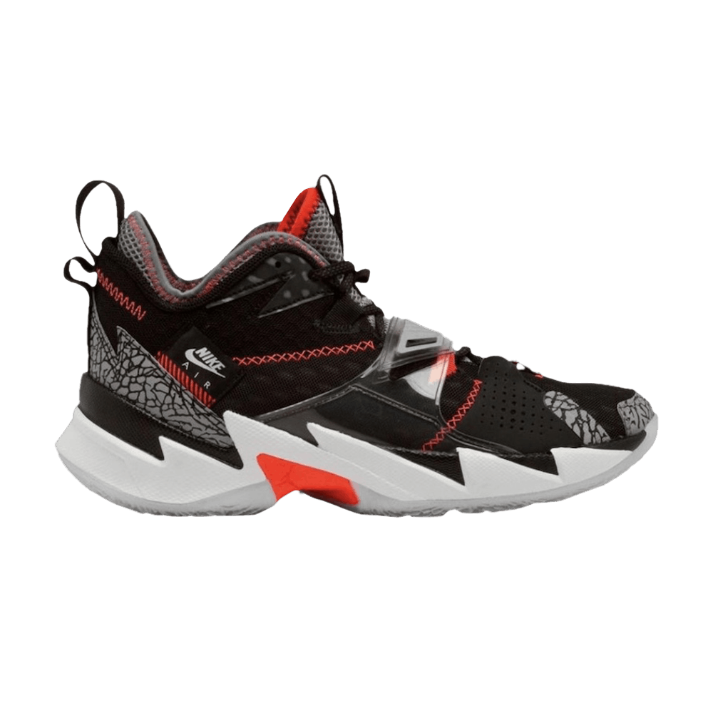 Кроссовки Air Jordan Why Not Zer0.3 'Black Cement'