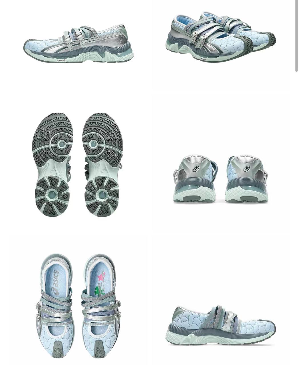 Кроссовки Kiko Kostadinov x Heaven by Marc Jacobs x Wmns Asics Gel Lokros Faded Denim
