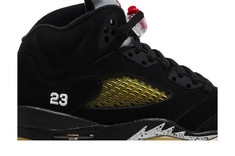 Кроссовки Air Jordan 5 Retro GS 'Black Metallic' 2011