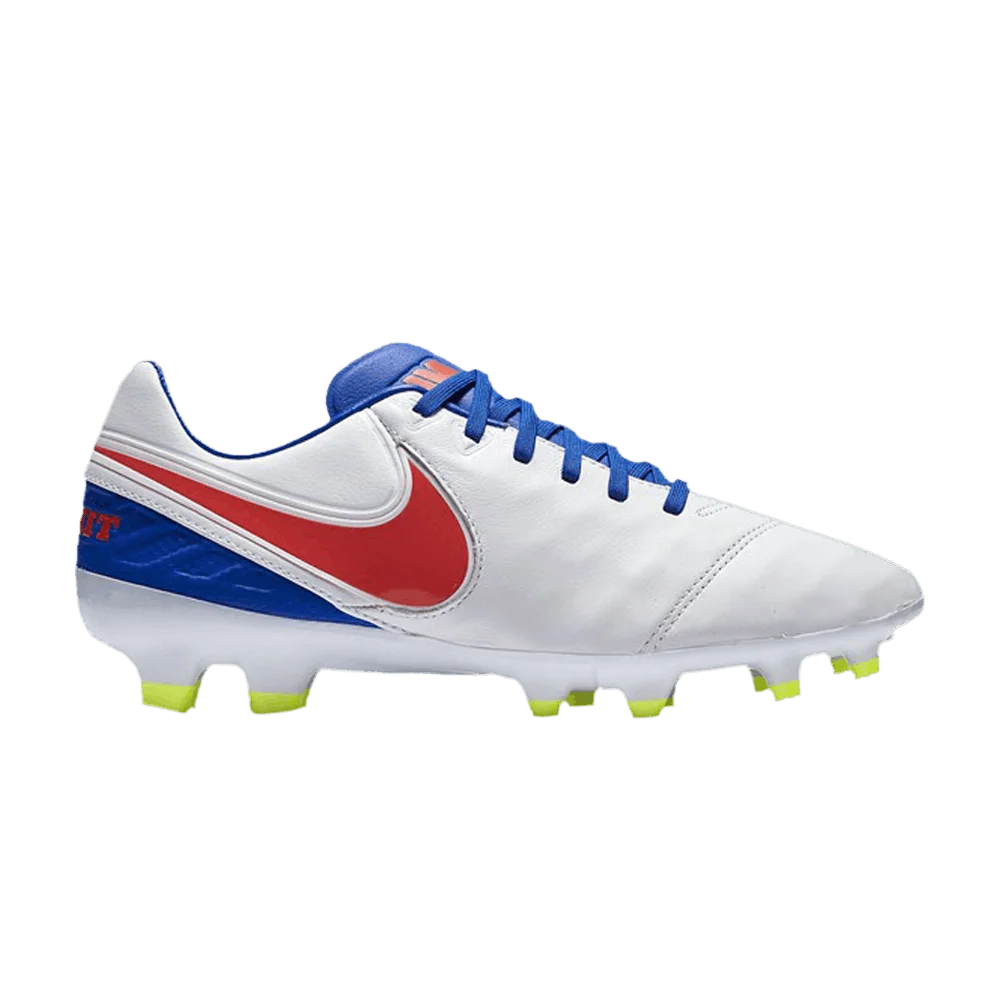 Кроссовки Nike Wmns Tiempo Legacy 2 FG 'White Blue Crimson'