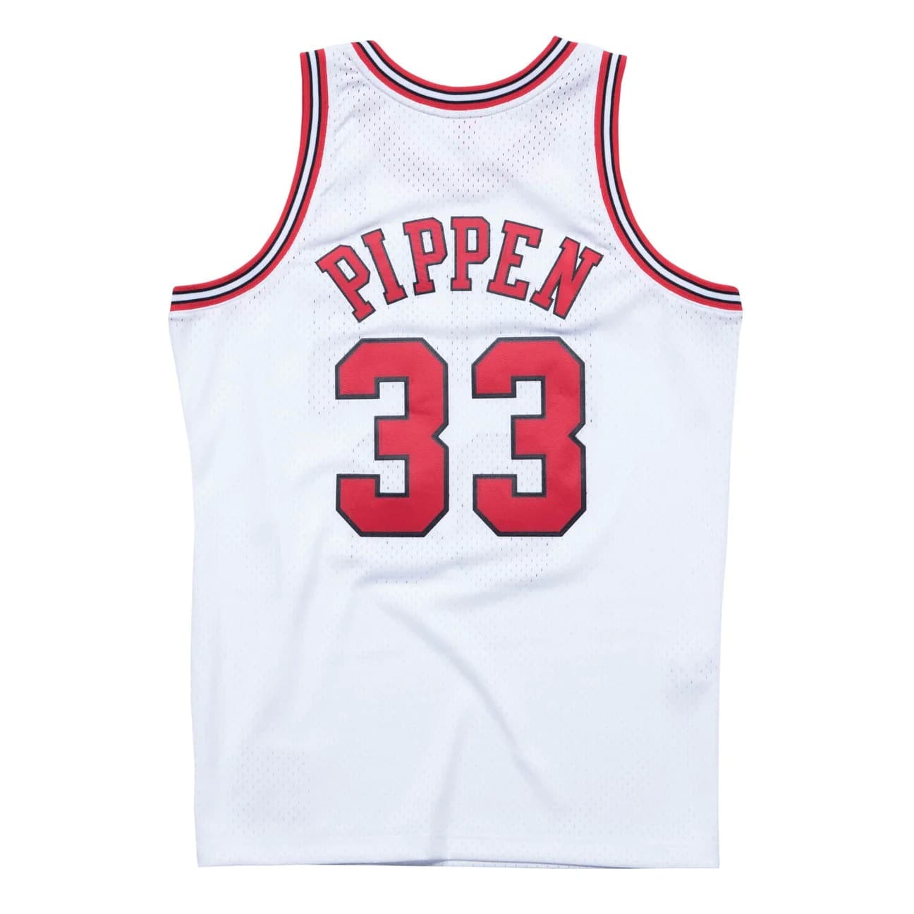 Баскетбольная джерси 1997-1998 Chicago Bulls Scottie Pippen #33 Swingman Hardwood Classic White Jersey