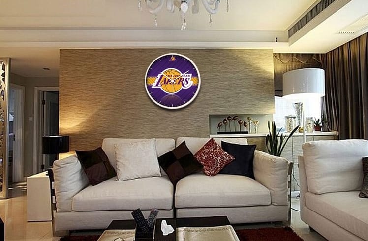 NBA-Lakers-Wall-Clock-5