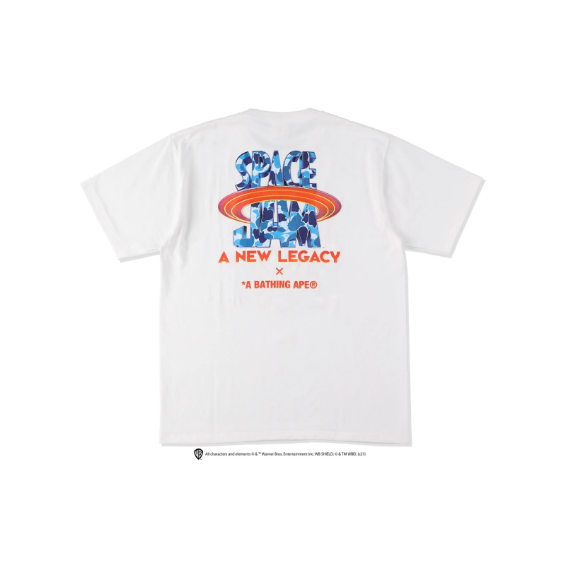 Футболка BAPE x Space Jam Tune Squad Tee White