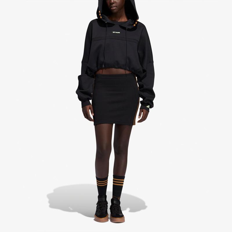 Платье adidas Ivy Park Hooded Cutout Dress Black