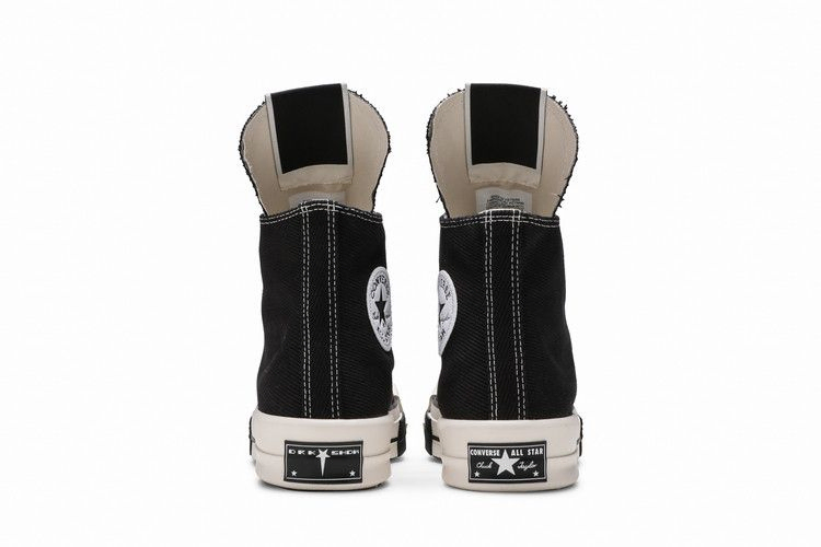 Кроссовки Rick Owens x Converse TURBODRK Chuck 70 High 'Black'