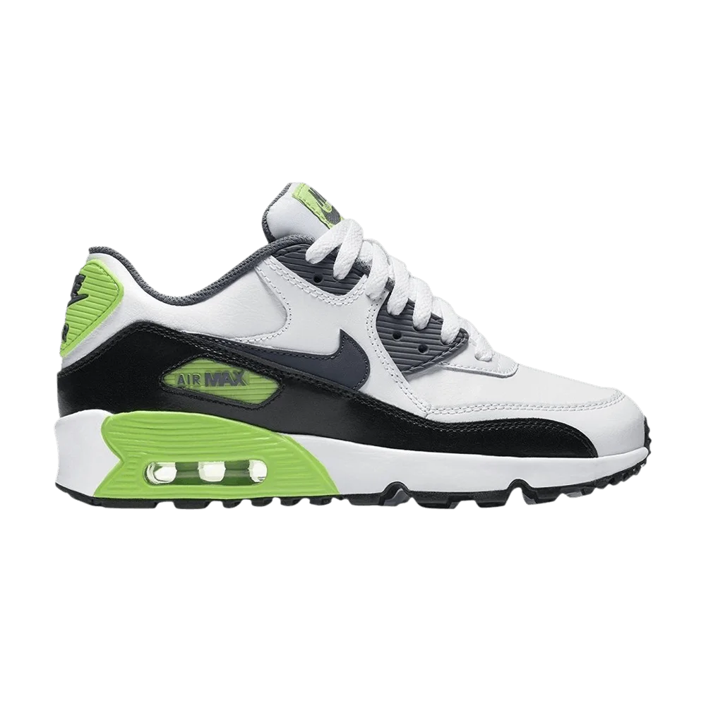 Krossovki-Nike-Air-Max-90-Leather-GS-Electric-Green