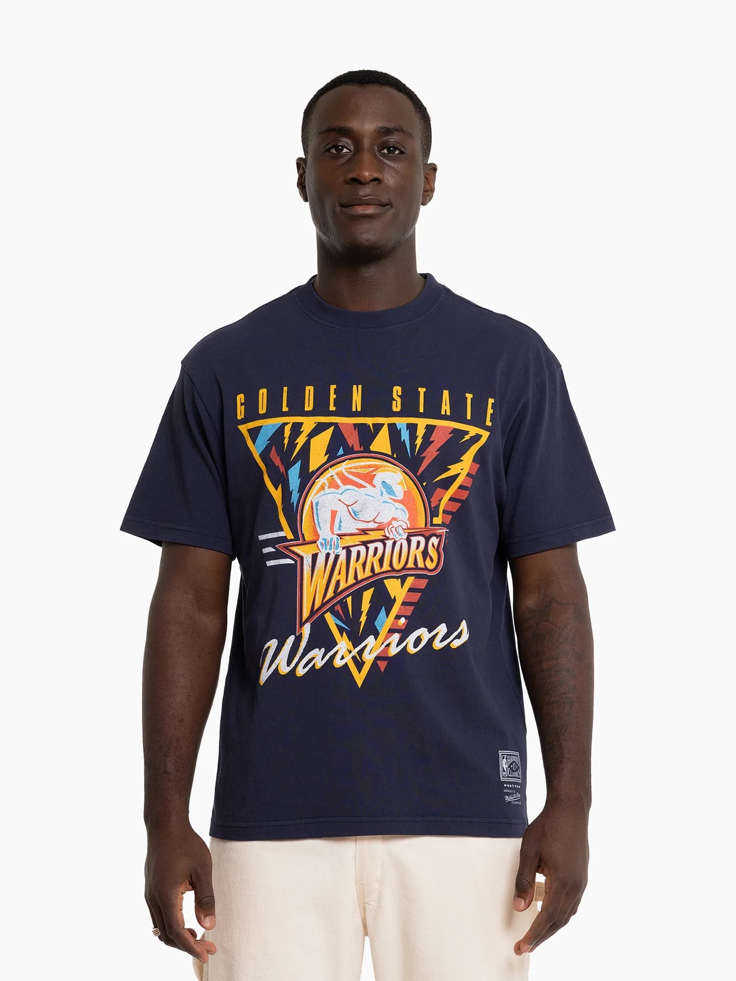 Mitchell-Ness-Golden-State-Warriors-Tri-Logo-Vintage-T-Shirt-4