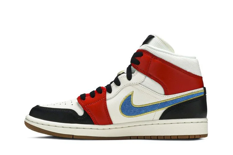 Кроссовки Wmns Air Jordan 1 Mid SE 'Let(Her)Man'