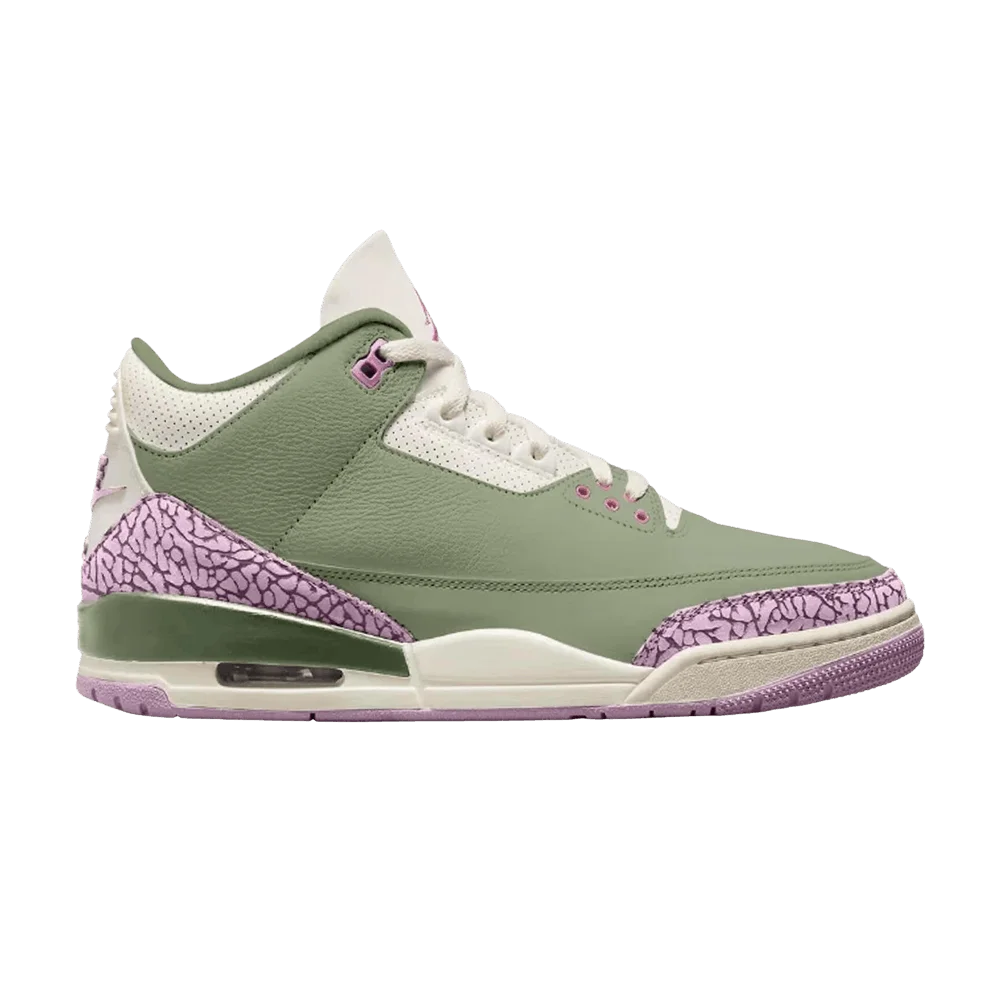 Кроссовки Wmns Air Jordan 3 Retro 'Olive Aura'