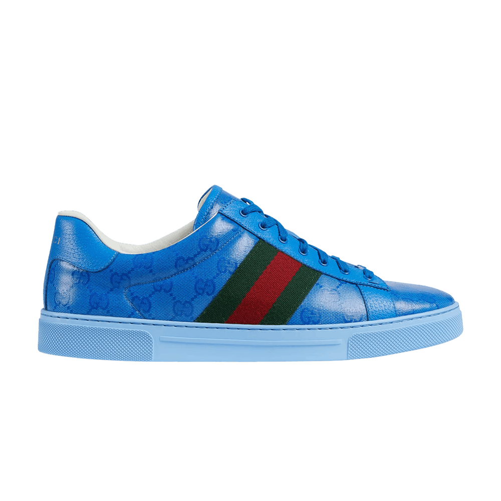 Кроссовки Gucci Ace 'GG Crystal Canvas - Blue'