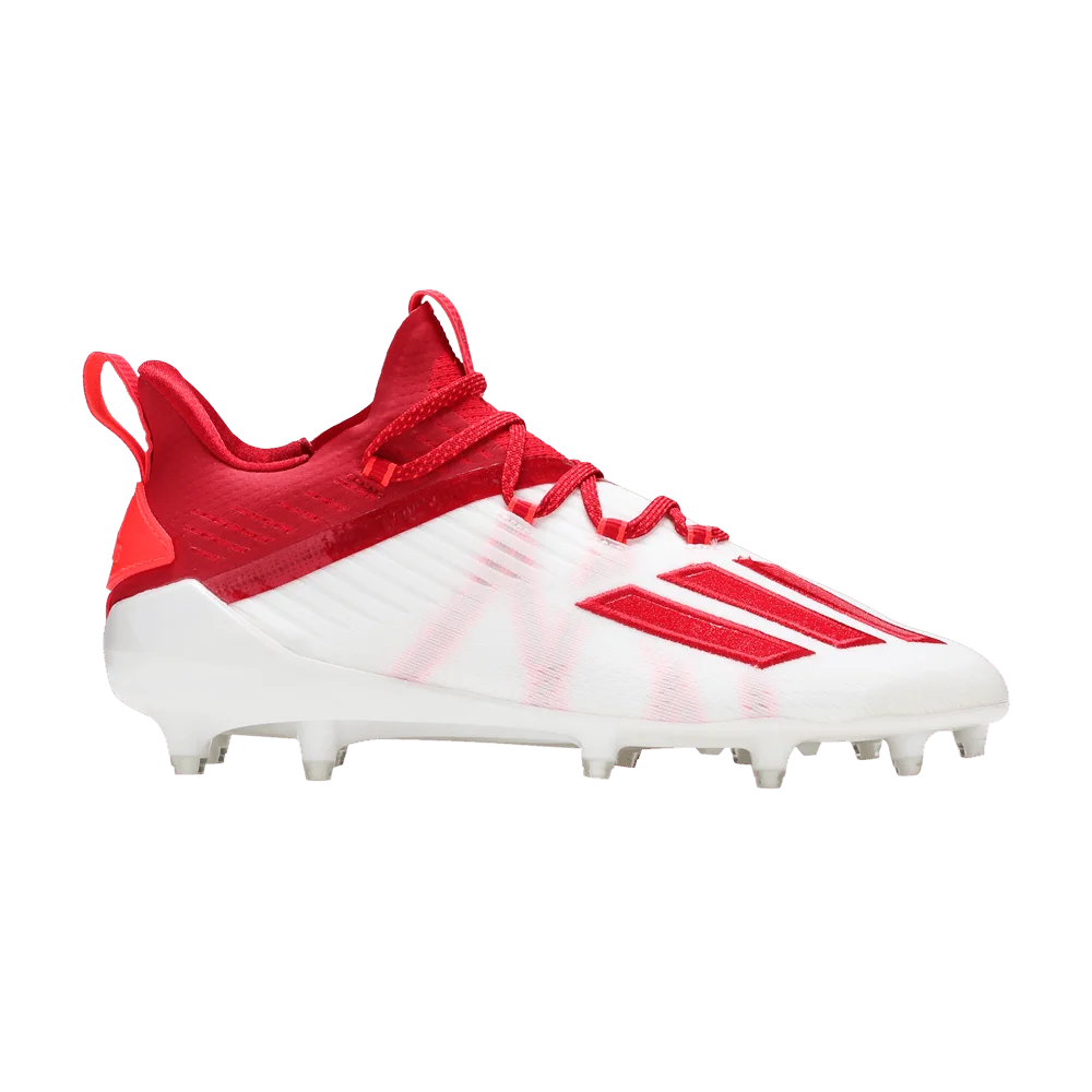 Krossovki-Adidas-Adizero-Cleat-White-Team-Power-Red