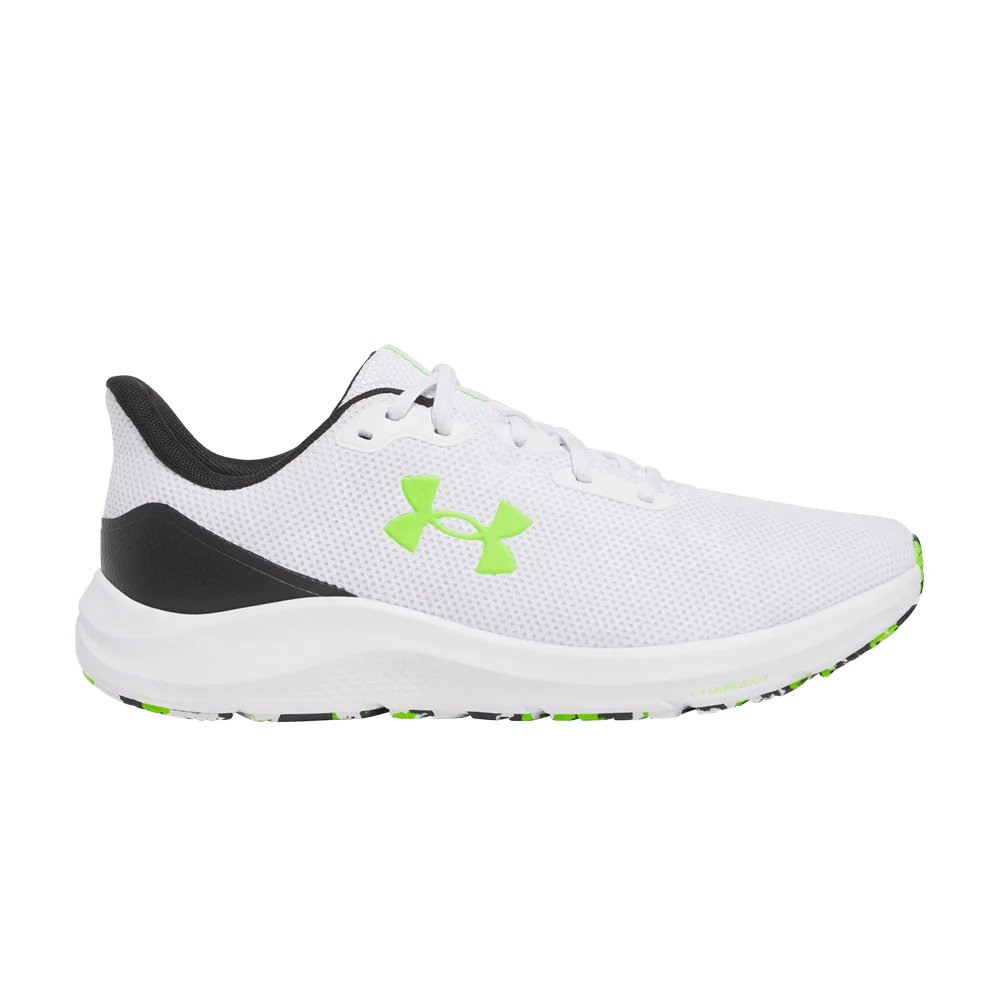 Кроссовки Under Armour Charged Pursuit 4 'White Black Hyper Green'