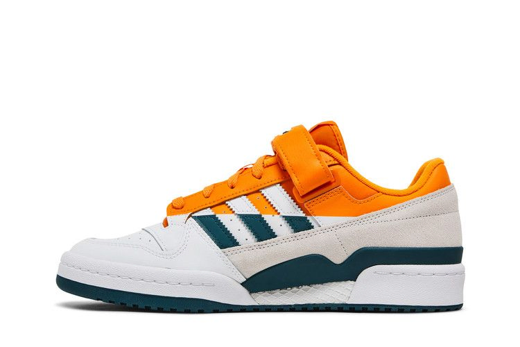 Кроссовки Adidas Forum Low Premium 'White Crew Orange Teal'