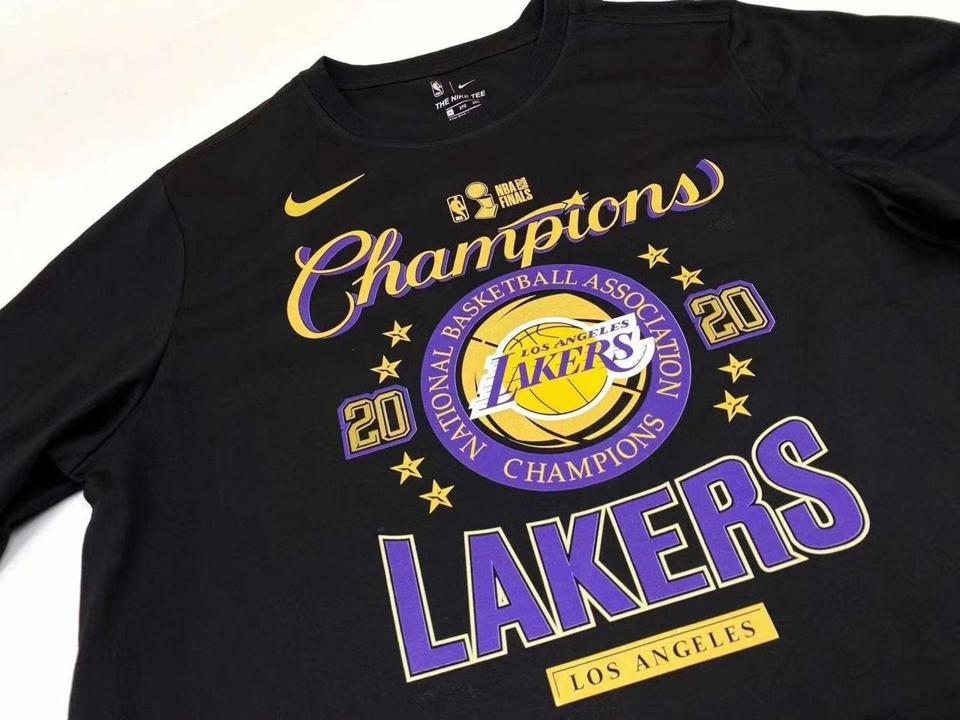 Футболка 2020 Los Angeles Lakers NBA Champions Locker Room T-Shirt