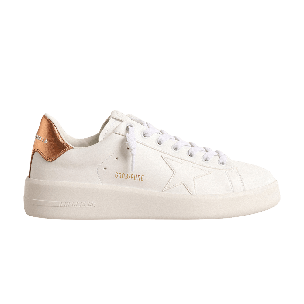 Кроссовки Golden Goose Wmns Purestar 'White Bronze Metallic'