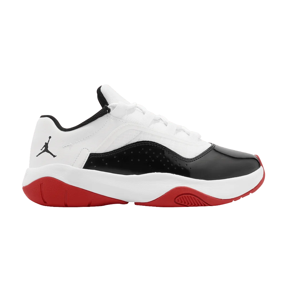 Krossovki-Air-Jordan-11-CMFT-Low-GS-White-University-Red