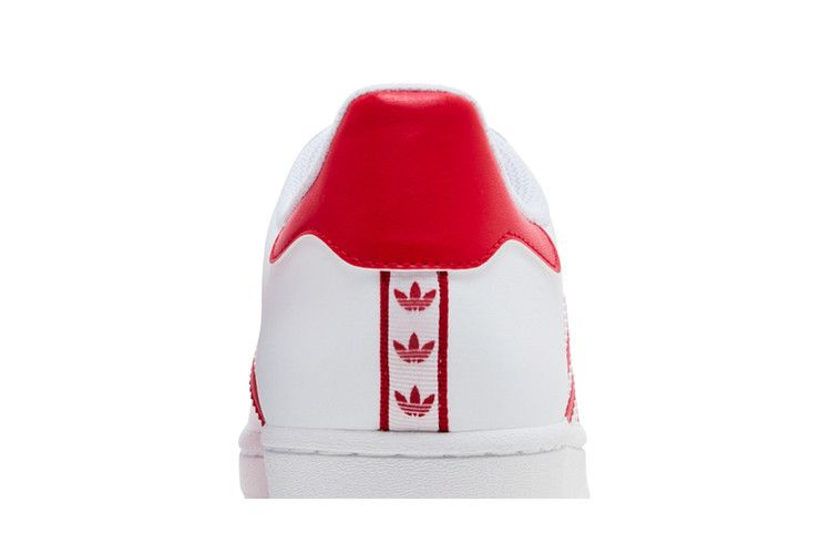 Кроссовки adidas Superstar 'Footwear White Scarlet'