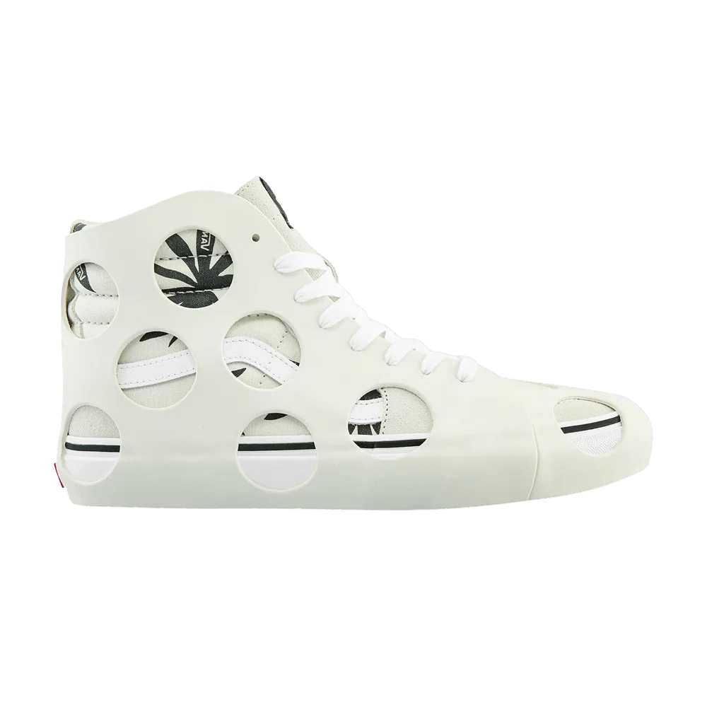 Vans-Sk8-Hi-Cage-VLT-LX-Polka-Dot-Checkered-Marshmallow