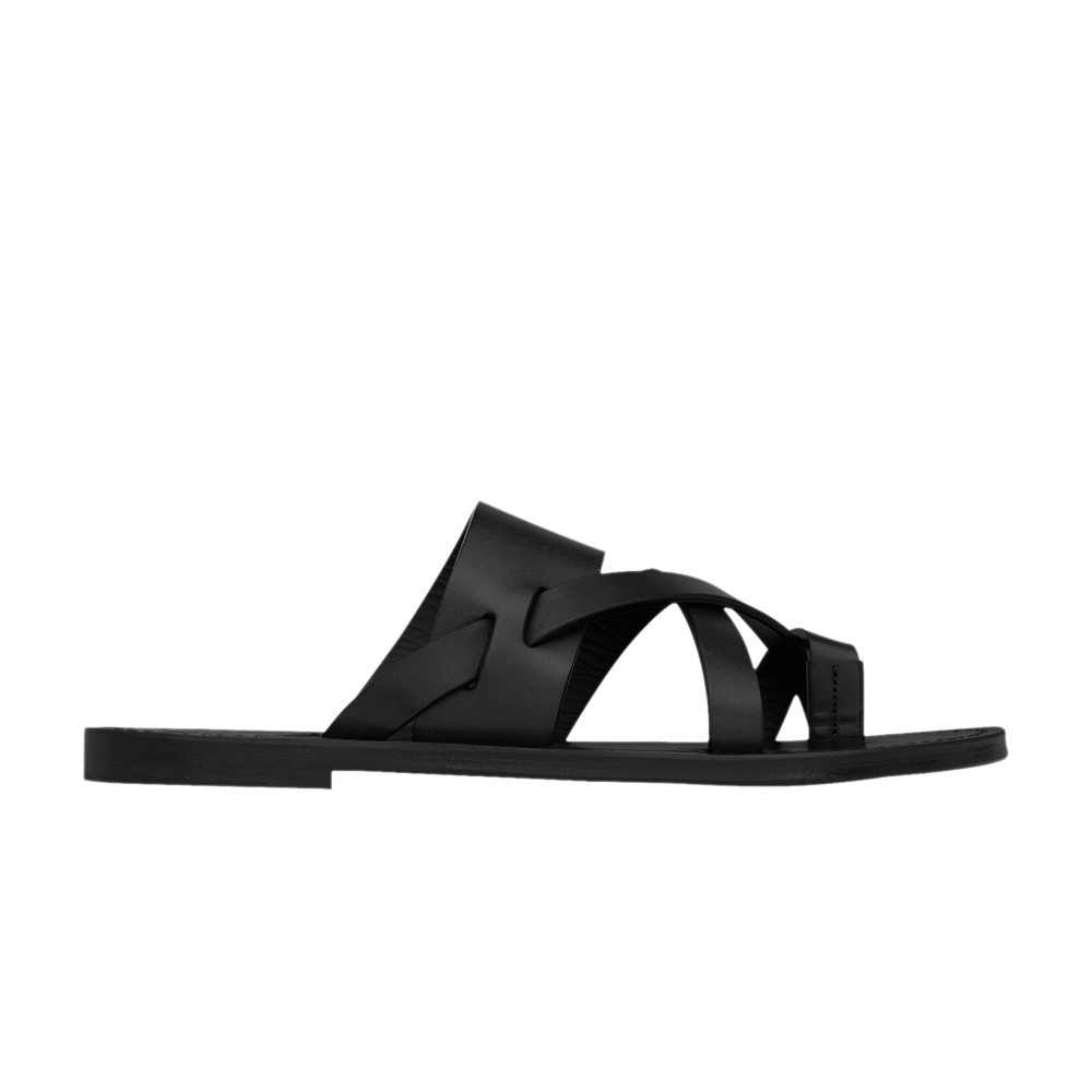 Кроссовки Saint Laurent Culver Mules 'Black'