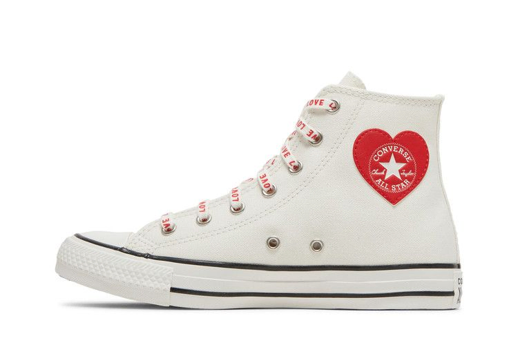 Кроссовки Converse Chuck Taylor All Star High GS 'Embroidered Hearts'