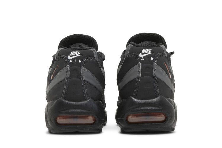 Кроссовки Nike Air Max 95 'Black Grey Safety Orange'