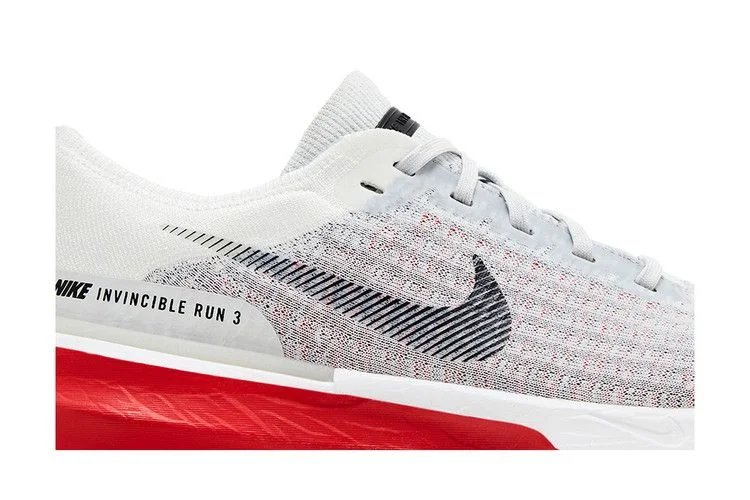 Кроссовки Nike ZoomX Invincible Run Flyknit 3 'Cement Grey Fire Red'