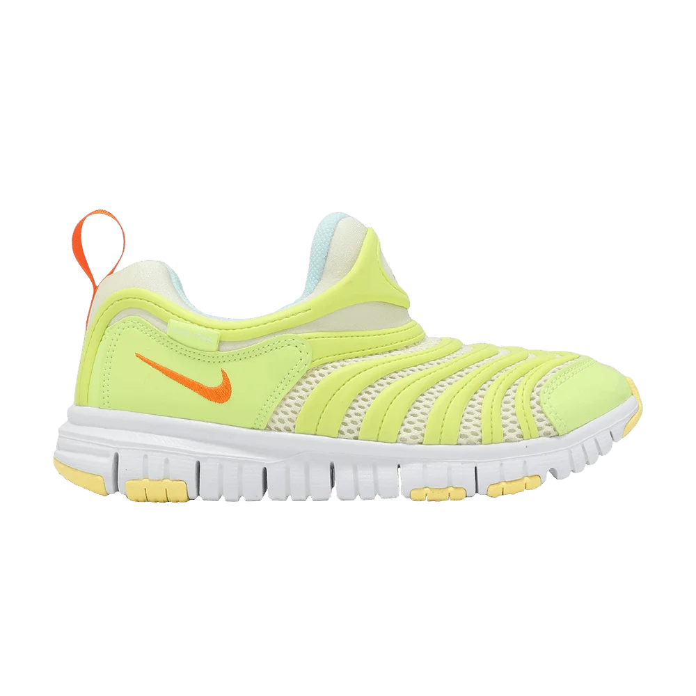 Krossovki-Nike-Dynamo-Free-BR-PS-Coconut-Milk-Safety-Orange