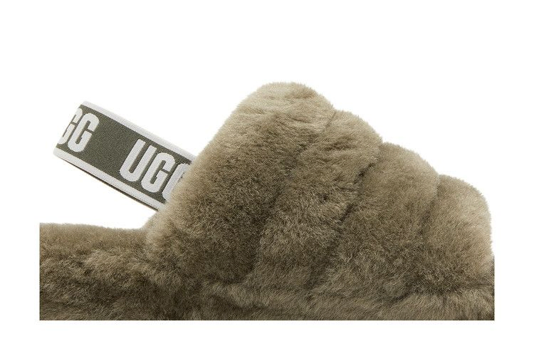 UGG Wmns Fluff Yeah Slide 'Burnt Olive'
