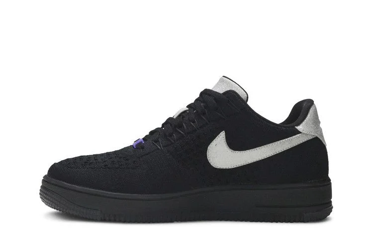 Krossovki-Nike-Air-Force-1-Ultra-Flyknit-Black-Metallic-Silver-2