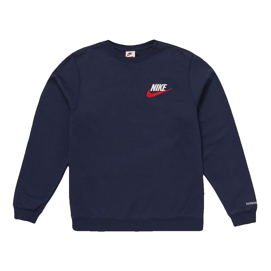 Свитшот Supreme x Nike Crewneck Navy