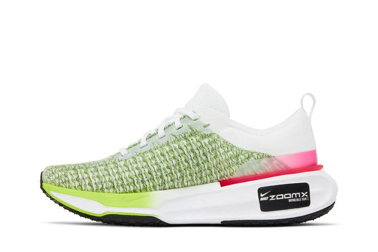 Кроссовки Nike ZoomX Invincible Run Flyknit 3 'White Volt Hyper Pink'