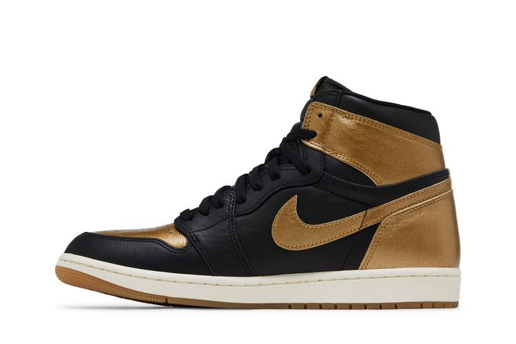 Кроссовки Air Jordan 1 Retro High OG 'Black Gold'