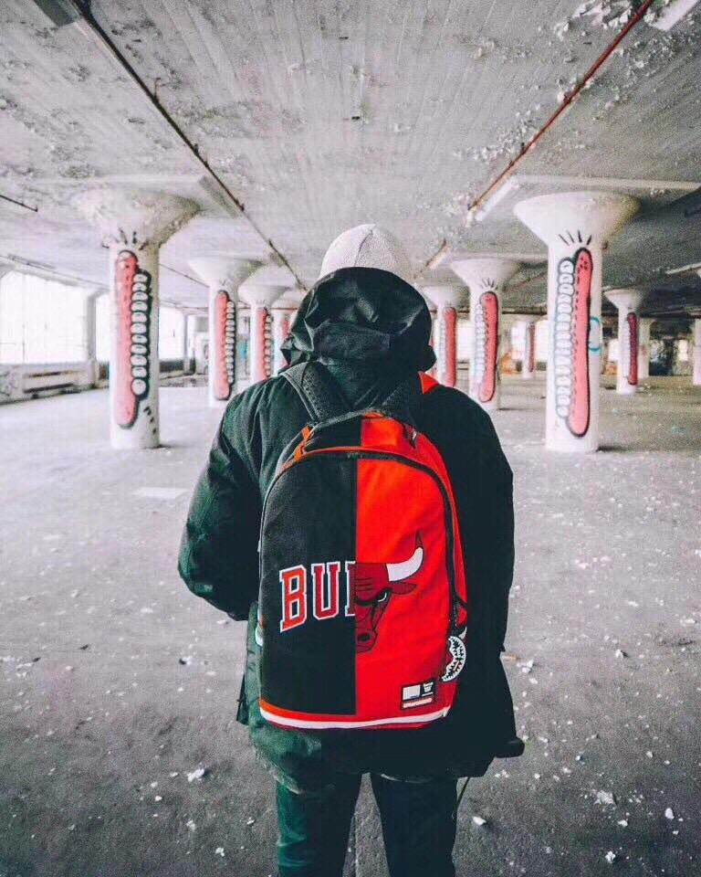 Рюкзак Sprayground x NBA Chicago Bulls Split Backpack
