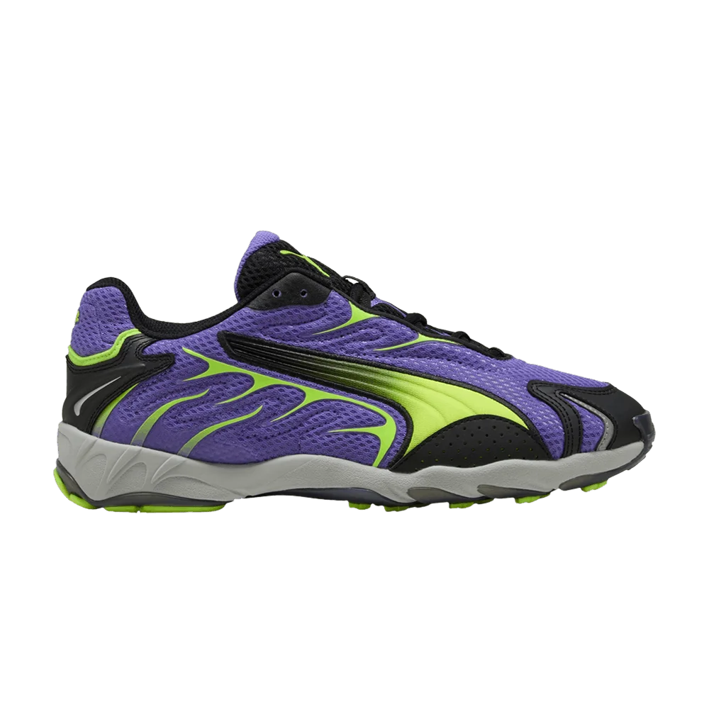 Krossovki-Puma-Inhale-Dark-Amethyst-Yellow-Alert
