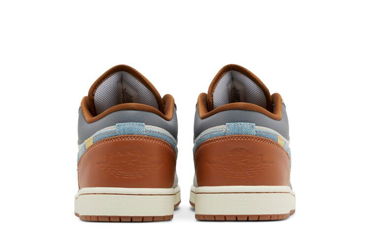 Кроссовки Air Jordan 1 Low SE 'Repaired Denim Swoosh'
