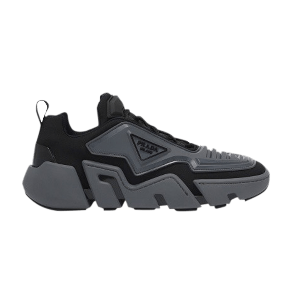 Кроссовки Prada Techno Stretch Fabric Sneaker 'Grey Black'