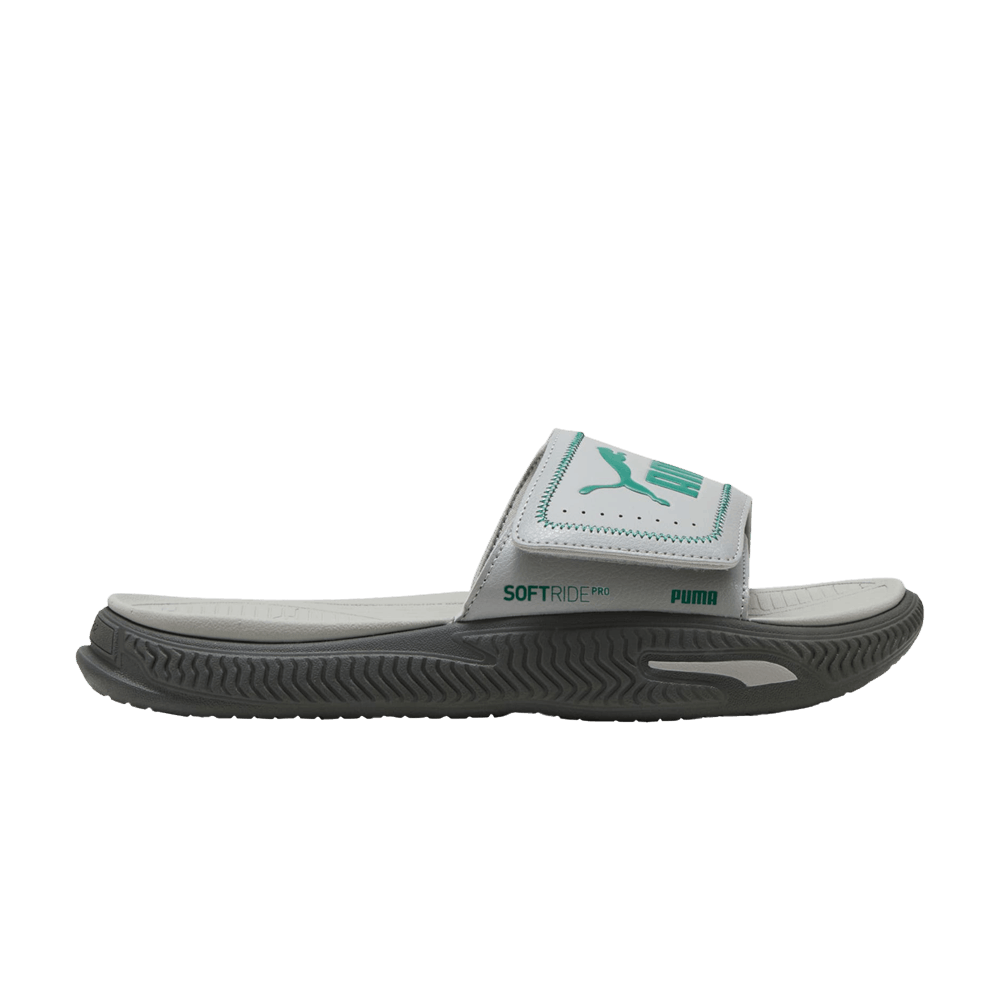 Кроссовки Puma Softride Pro 24 V Slide 'Grey Echo Wild Green'