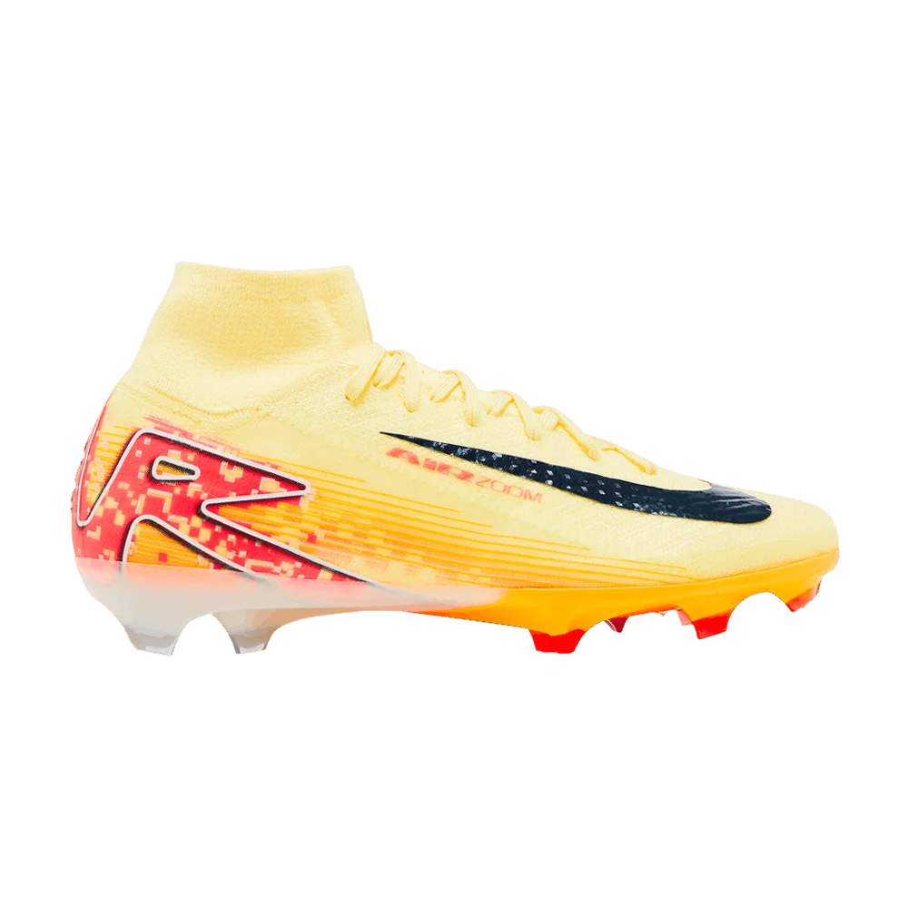 Кроссовки Kylian Mbappé x Nike Zoom Mercurial Superfly 10 Elite FG 'Light Laser Orange'