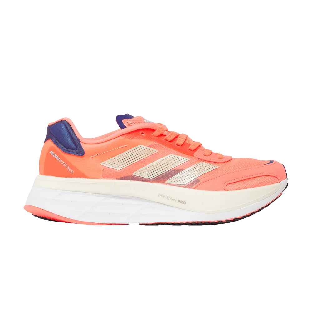 Кроссовки Adidas Wmns Adizero Boston 10 'Turbo Sandy Beige Metallic'