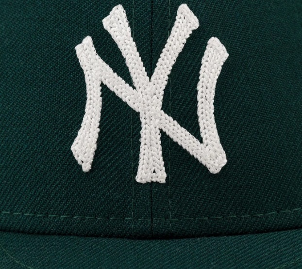 Кепка Aime Leon Dore x New Era Chain Stitch Yankees Hat Dark Green