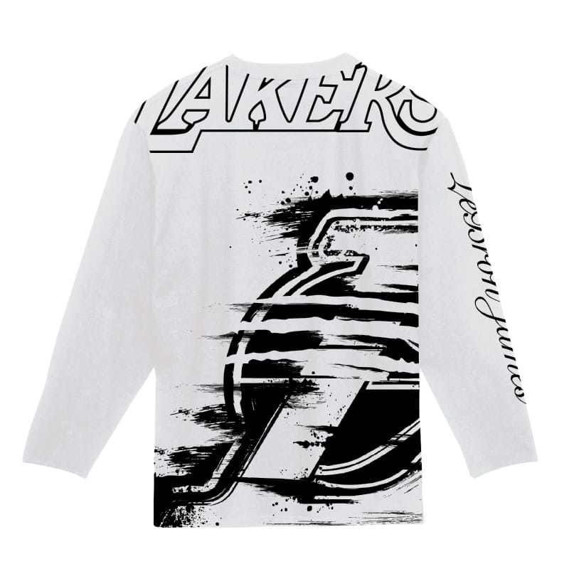 Футболка DPOY BW Lakers LeBron James Longsleeve